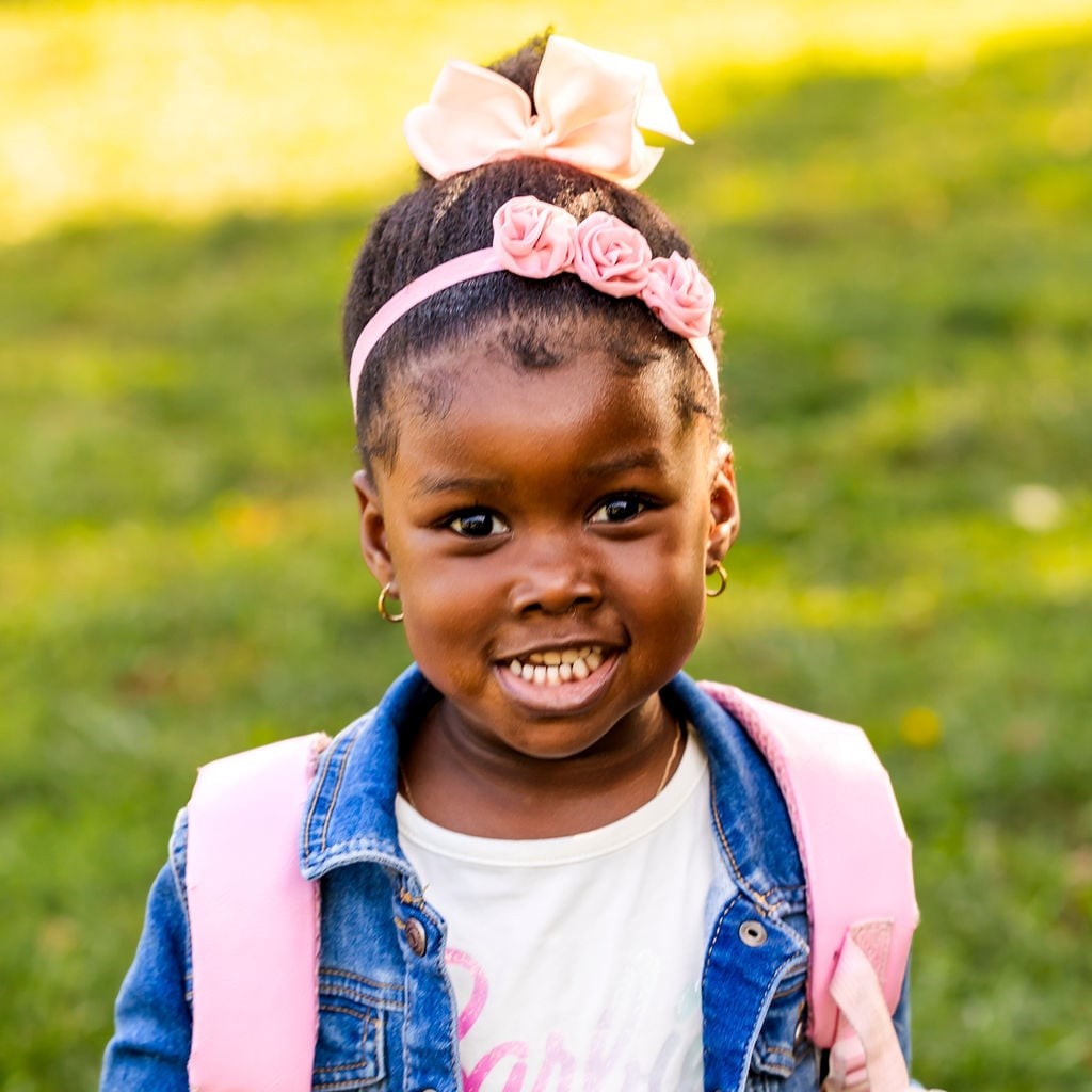 A child in the 3s class